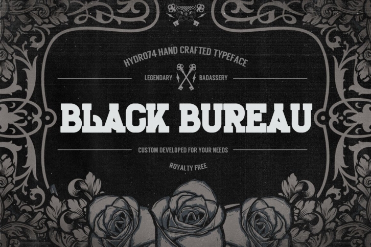 The Black Bureau Font Download