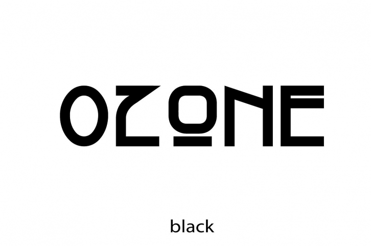 OZone black Font Download