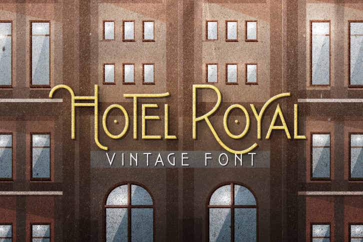 Hotel Royal Vintage Font Download