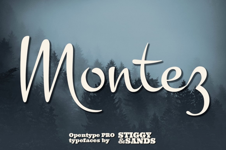 Montez Pro Font Download