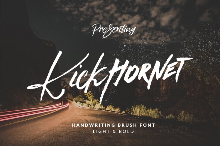 Kick Hornet Font Download