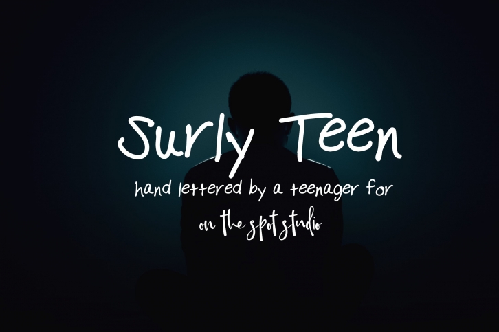 Surly Teen Font Download