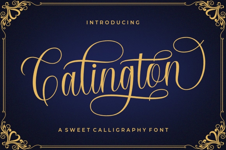 Calington Script Font Download