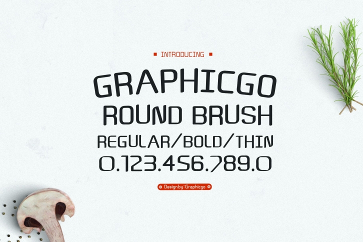 Graphicgo Round Brush Font Download