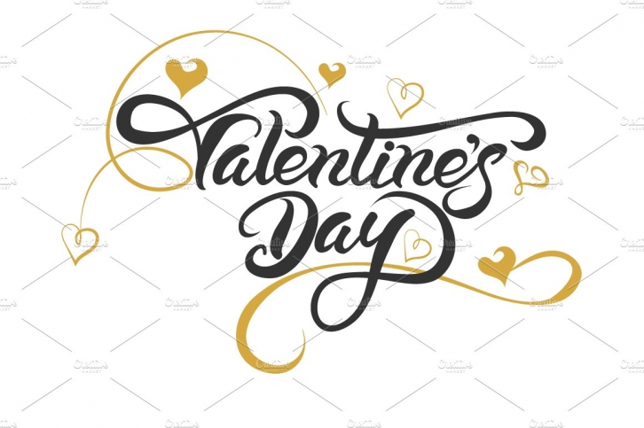 Valentines Day Vector Font Download