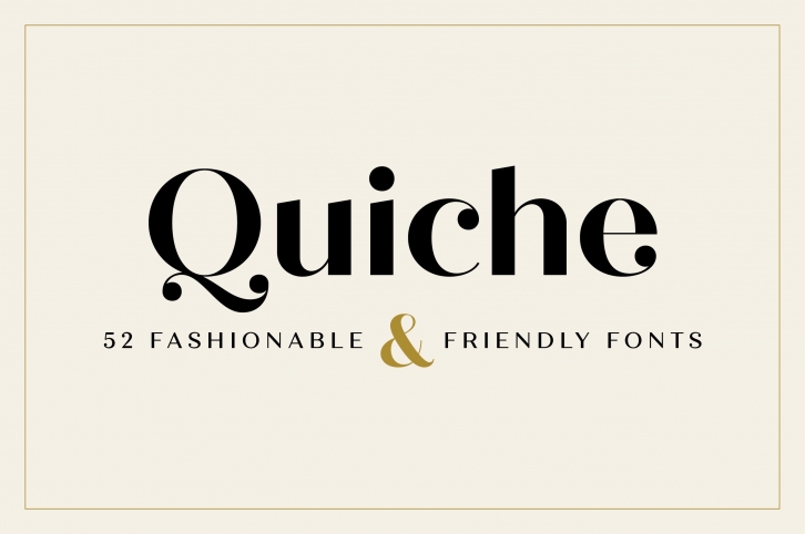 Quiche Family Font Download