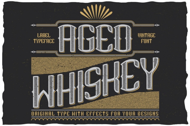 AgedWhiskey Typeface Font Download