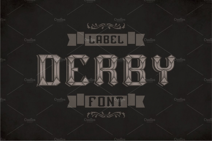 Derby Vintage Typeface Font Download