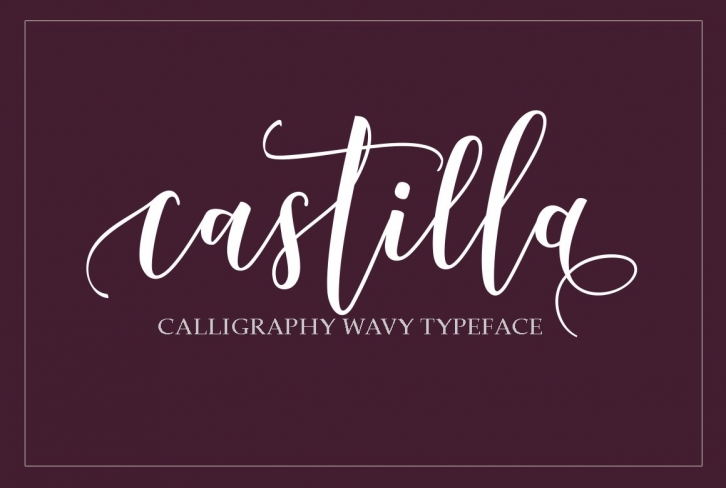 Castilla Script Font Download