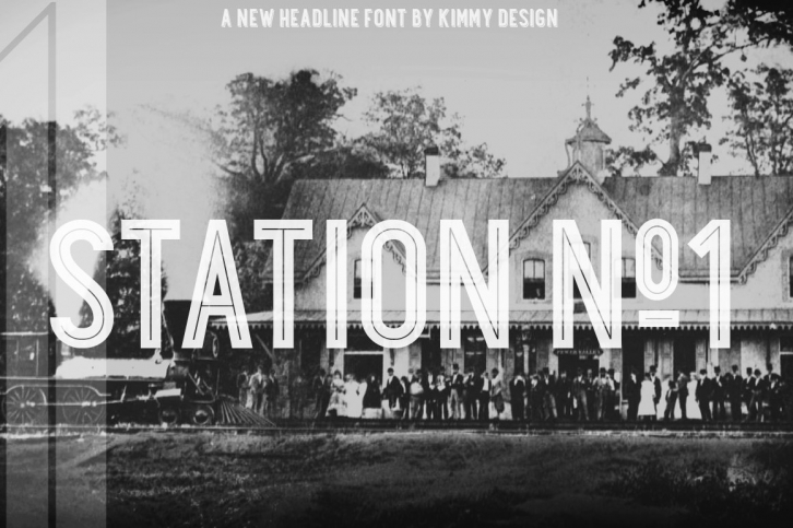Station No.1 Font Download