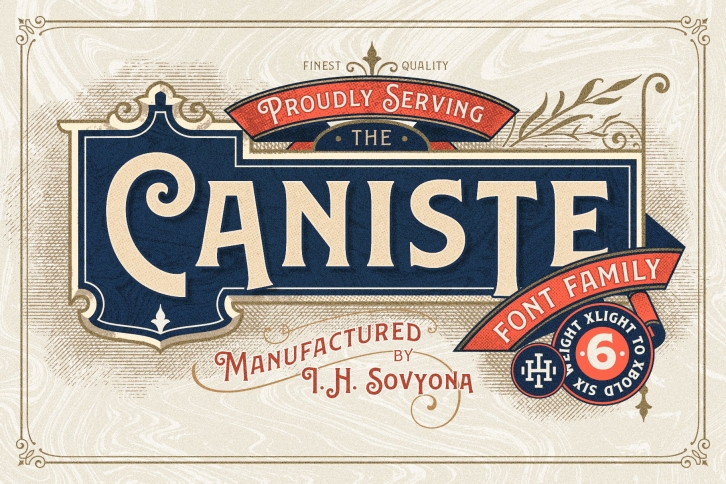 Caniste Family 50% OFF Font Download