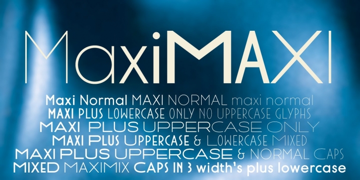 Maxi fonts Font Download