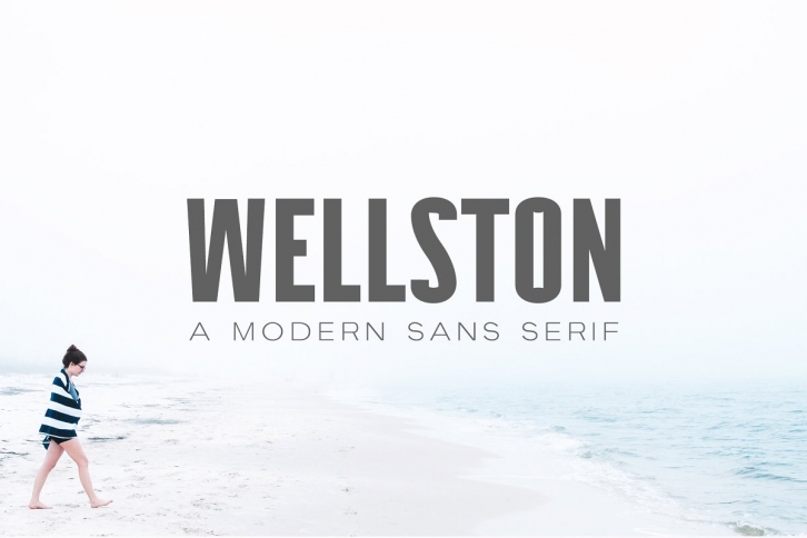 Wellston Modern Sans Serif Font Download