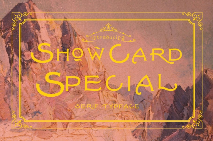 Show Card Font Download