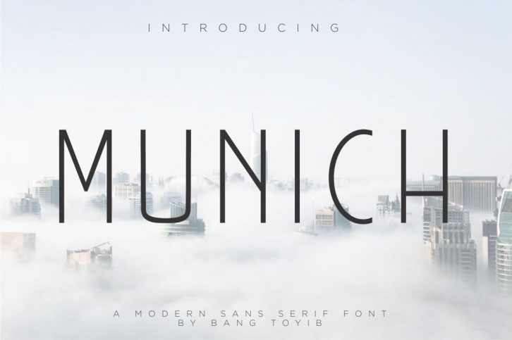 MUNICH Font Download