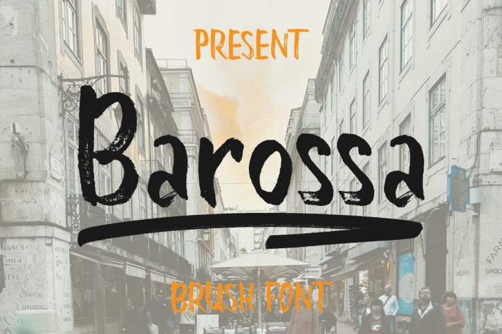 Barossa Brush Font Download