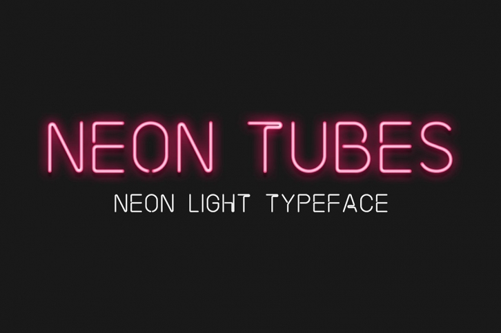 Neon Tubes Font Download