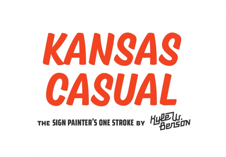 Kansas Casual Font Download
