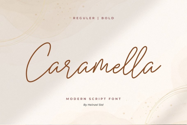 Caramella Modern Script Font Download