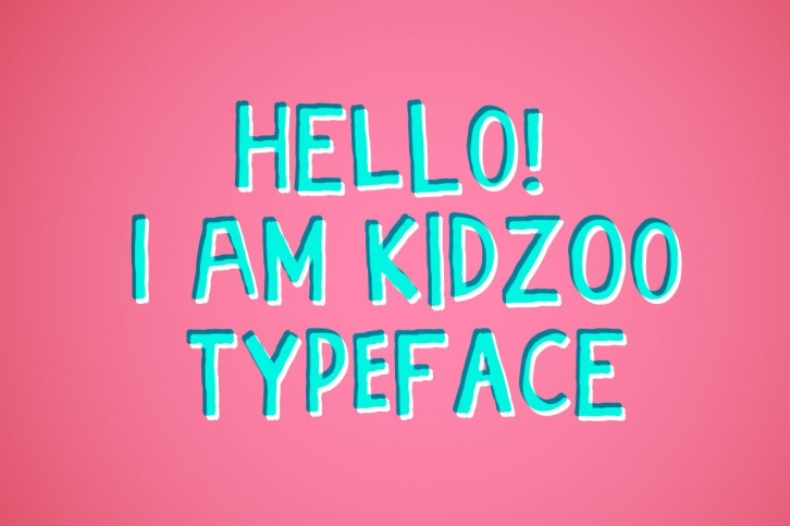 Kidzoo typeface Font Download