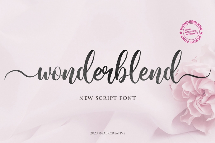 Wonderblend Font Download