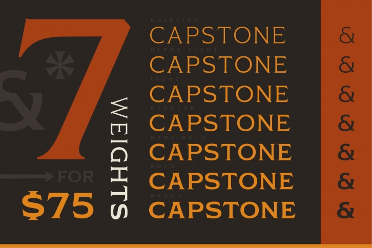 Capstone (66% Off!) Font Download