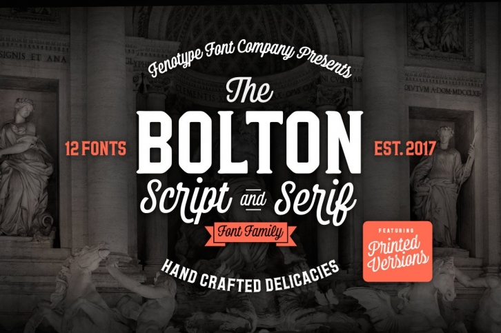 Bolton Pack -25% off sale Font Download