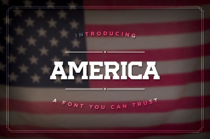 America, the Font Download