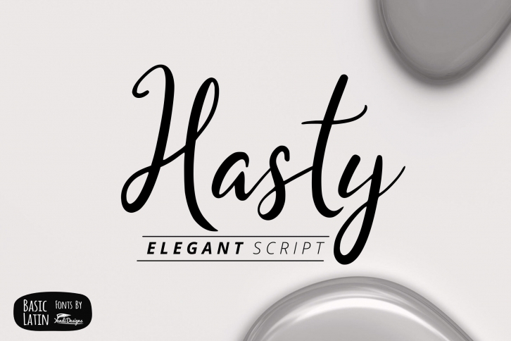 Hasty Elegant Font Download