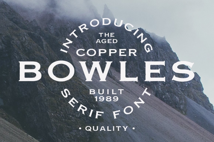 Copper Bowles Font Download