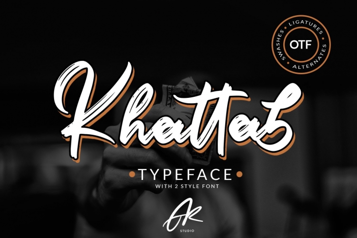 Khattab Brush Font Download