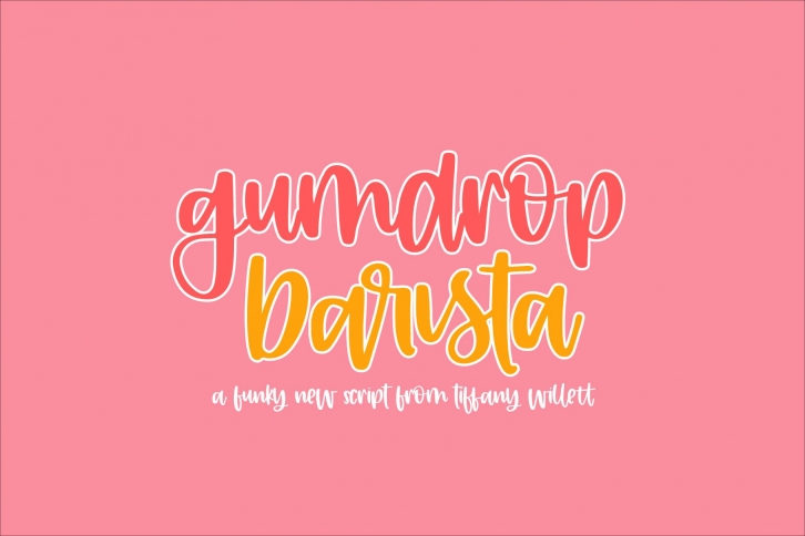 Gumdrop Barista Font Download