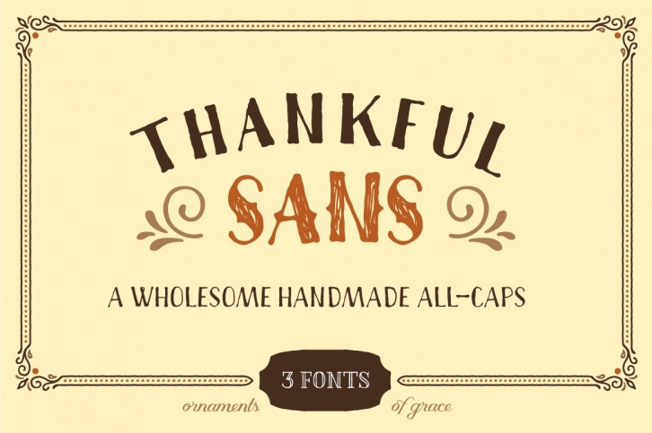 Thankful Sans Font Download