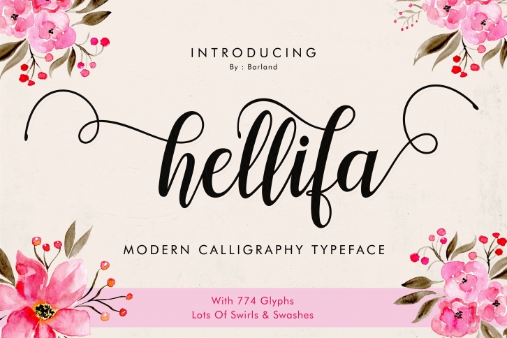 Hellifa Script Font Download