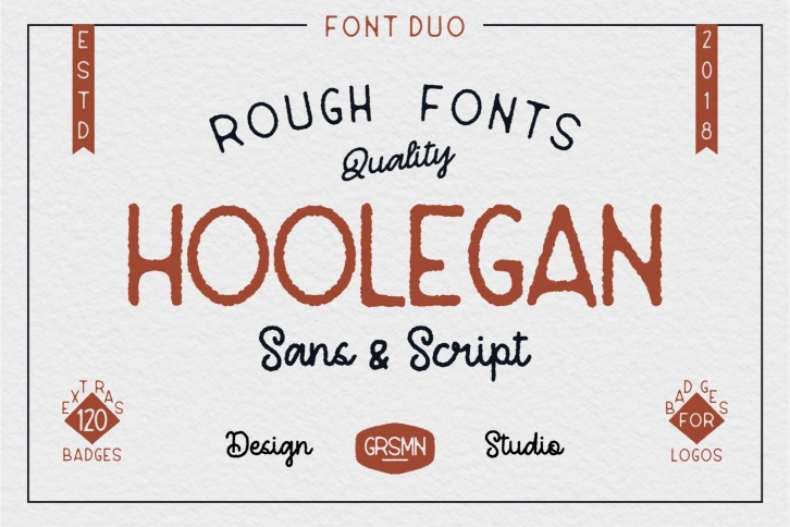 Hoolegan Duo Font Download