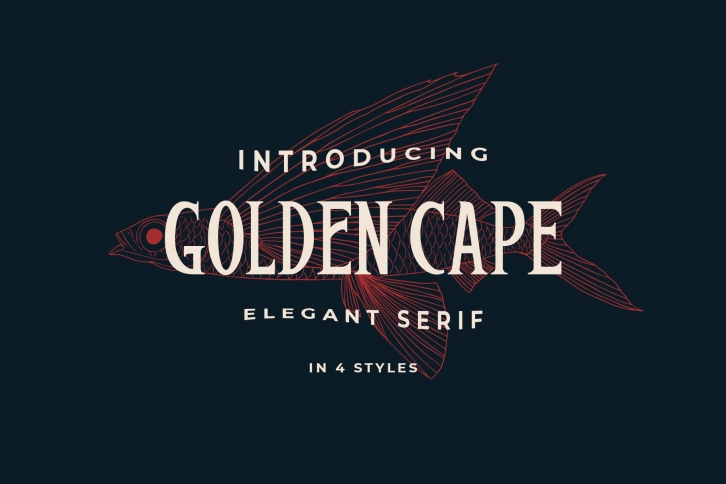 Golden Cape + Bonus Font Download
