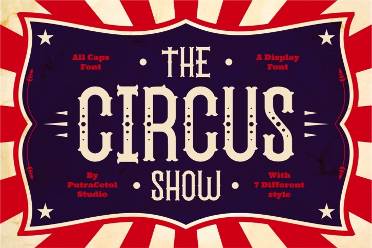 The Circus Show Font Download