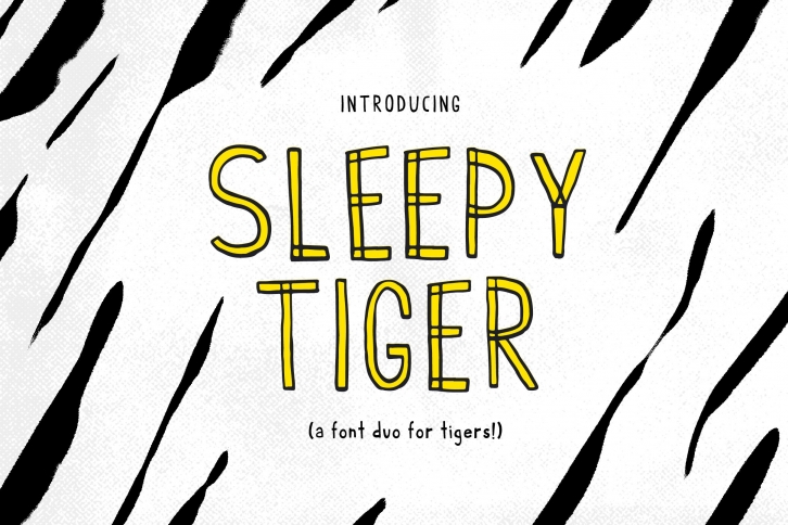 Sleepy Tiger Font Download