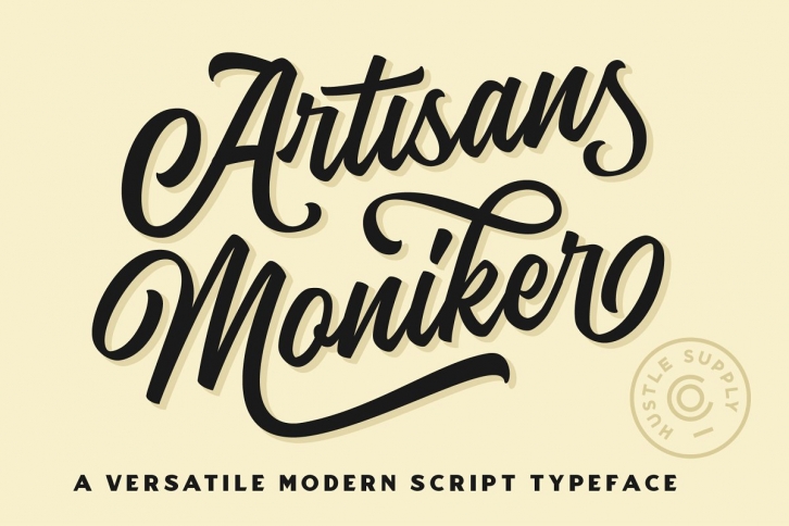 The Artisan's Moniker Font Download