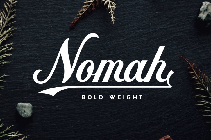 Nomah Bold + Bonus Font Download