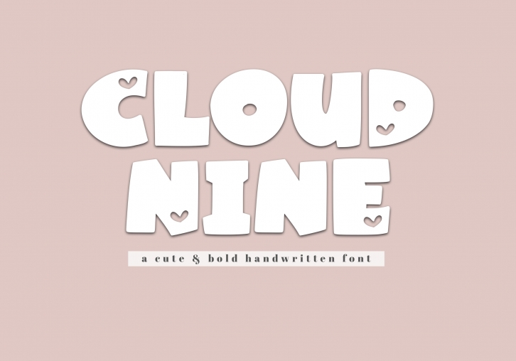 Cloud Nine Font Download
