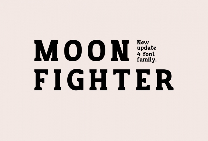 NEW UPDATE_MOON FIGHTER Font Download