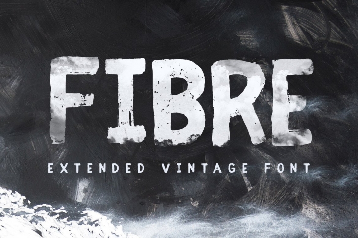 Fibre Extended Vintage Font Download