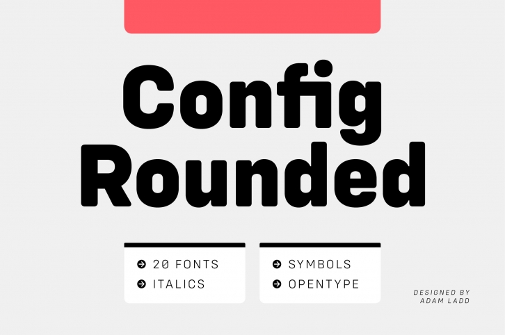 Config Rounded Family Font Download