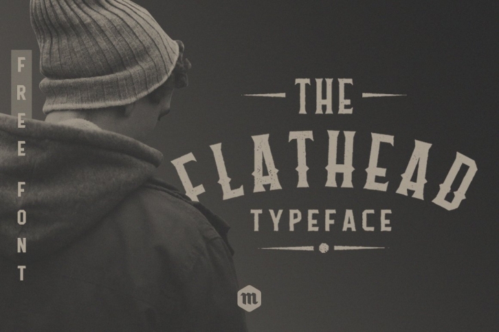 Flathead Vintage Typeface Font Download