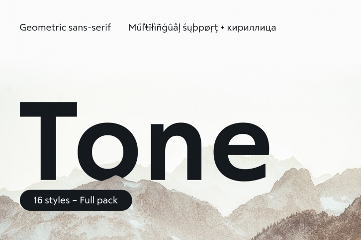 RF Tone – Full pack Font Download