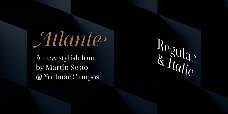 RNS Atlante — roman  italic Font Download