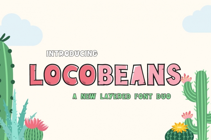 Locobeans Duo Font Download