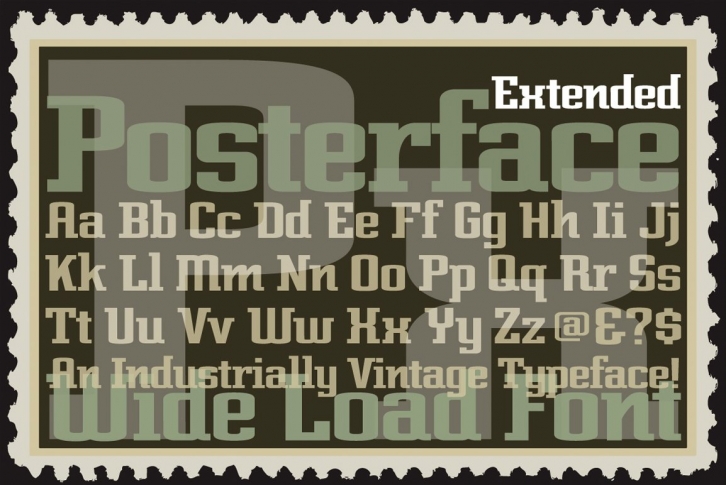 Posterface Extended Font Download