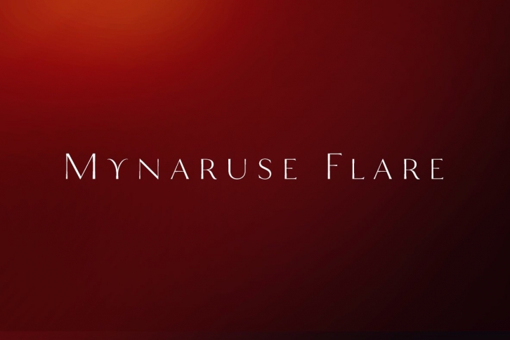 Mynaruse Flare Font Download